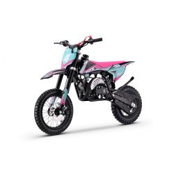 Motocross benzynowy dla dzieci Beneo Motors Cross TRX różowy - 60cm3