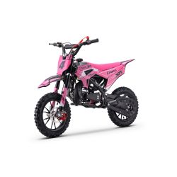 Motocykl benzynowy dla dzieci Beneo Motors CROSS XM różowy - 50cm3