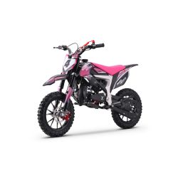 Motocykl benzynowy dla dzieci Beneo Motors CROSS SX Różowy - 50cm3
