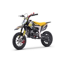 Motocykl benzynowy dla dzieci Beneo Motors CROSS SX Żółty - 50cm3