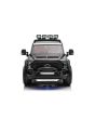 Samochód elektryczny Ford Super Duty 24V czarny, dwumiejscowy, napęd 4X4 z wysokowydajnymi silnikami 24V, podwójne tylne koła EVA, siedzenie ze skóry ekologicznej, pilot 2,4 GHz, rampa świetlna LED, odtwarzacz MP3 z wejściem USB, ORYGINALNA licencja