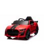 Samochód elektryczny Ford Shelby Mustang GT 500 Cobra, czerwony, pilot 2,4 GHz, wejście USB, światła LED, silnik 2 x 30W, ORYGINALNA licencja