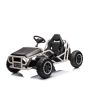 Elektrická Motokára SPORT-KART 24V, čierna, EVA kolesá, Koženkové sedadlo, 2 x 50W Motor, 24V Batéria, Masívna kovová konštrukcia