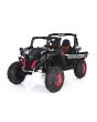 Elektryczne Autko, NOWOŚĆ Buggy RSX, Czarny Kolor, 2,4 GHz, 4 x SILNIK, Pilot Zdalnego Sterowania, Dwa Siedzenia, Kluczyk Zapłonowy, Koła Soft EVA, USB, Karta SD