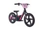 Elektryczny leżaczek dla dzieci RIRIBIKE RTX6 24V (16”), różowy, bateria litowa, silnik 250W, hamulec tarczowy, regulowane siedzisko z miękkiego PU