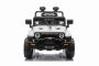 Elektryczny samochodzik OFFROAD NEW z napędem na tylne koła, biały, bateria litowa, wysokie podwozie, szerokie siedzenie, osie zawieszenia, pilot 2,4 GHz, światła LED