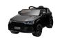 Autko elektryczne Audi Q7 czarne, jednoosobowe, niezależne zawieszenie, akumulator 12 V, pilot, silnik 2 x 35 W, oświetlenie LED, wejście USB/AUX w odtwarzaczu MP3, licencjonowane