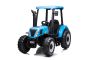 Ciągnik elektryczny NEW HOLLAND-T7 12V, Pojedynczy, niebieski, Fotel ze skóry ekologicznej, Odtwarzacz MP3 z wejściem USB, Napęd tylny, Silnik 2x 35W, Koła EVA, Pilot 2,4 GHz, Oryginalna licencja