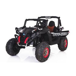Elektryczne Autko, NOWOŚĆ Buggy RSX, Czarny Kolor, 2,4 GHz, 4 x SILNIK, Pilot Zdalnego Sterowania, Dwa Siedzenia, Kluczyk Zapłonowy, Koła Soft EVA, USB, Karta SD