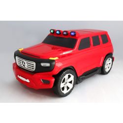  Licencjonowana walizka i etui 2w1 Mercedes-Benz Ener-G-Force czerwona