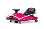 Gokart do driftu Beneo Motors 24 V, różowy, silnik bezszczotkowy 300 W, akumulator litowy, tryb driftu z prędkością 14 km/h, solidna konstrukcja żeliwna, pas bezpieczeństwa, fotel sportowy, wielofunkcyjna kierownica