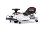 Gokart do driftu Beneo Motors 24 V, biały, silnik bezszczotkowy 300 W, akumulator litowy, tryb driftu z prędkością 14 km/h, solidna konstrukcja żeliwna, pas bezpieczeństwa, fotel sportowy, wielofunkcyjna kierownica