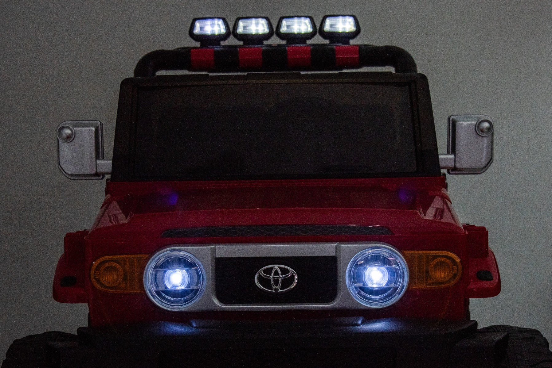 Oświetlenie LED również na rampie
